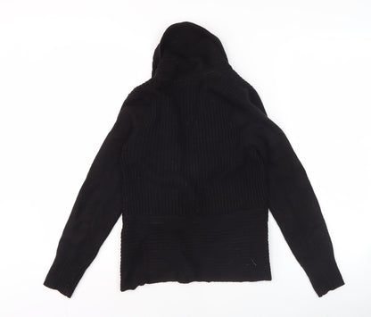 Womens UK Size S H&M Black Cardigan Jumper