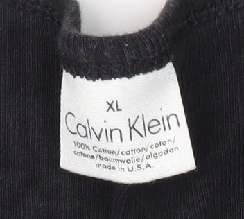 Mens UK Size XL Calvin Klein Black  T-Shirt