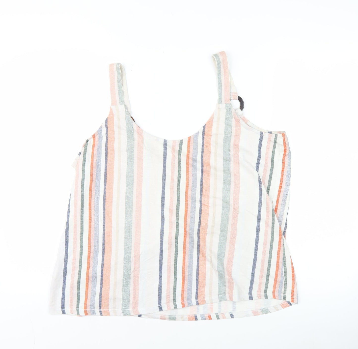 Womens UK Size 16 M&Co Multicoloured Camisole Tank