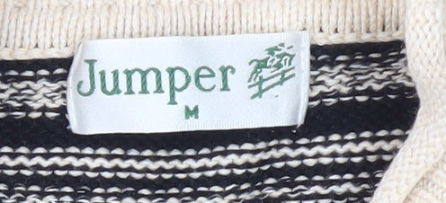 Womens UK Size M Jumper Black Pullover Jumper