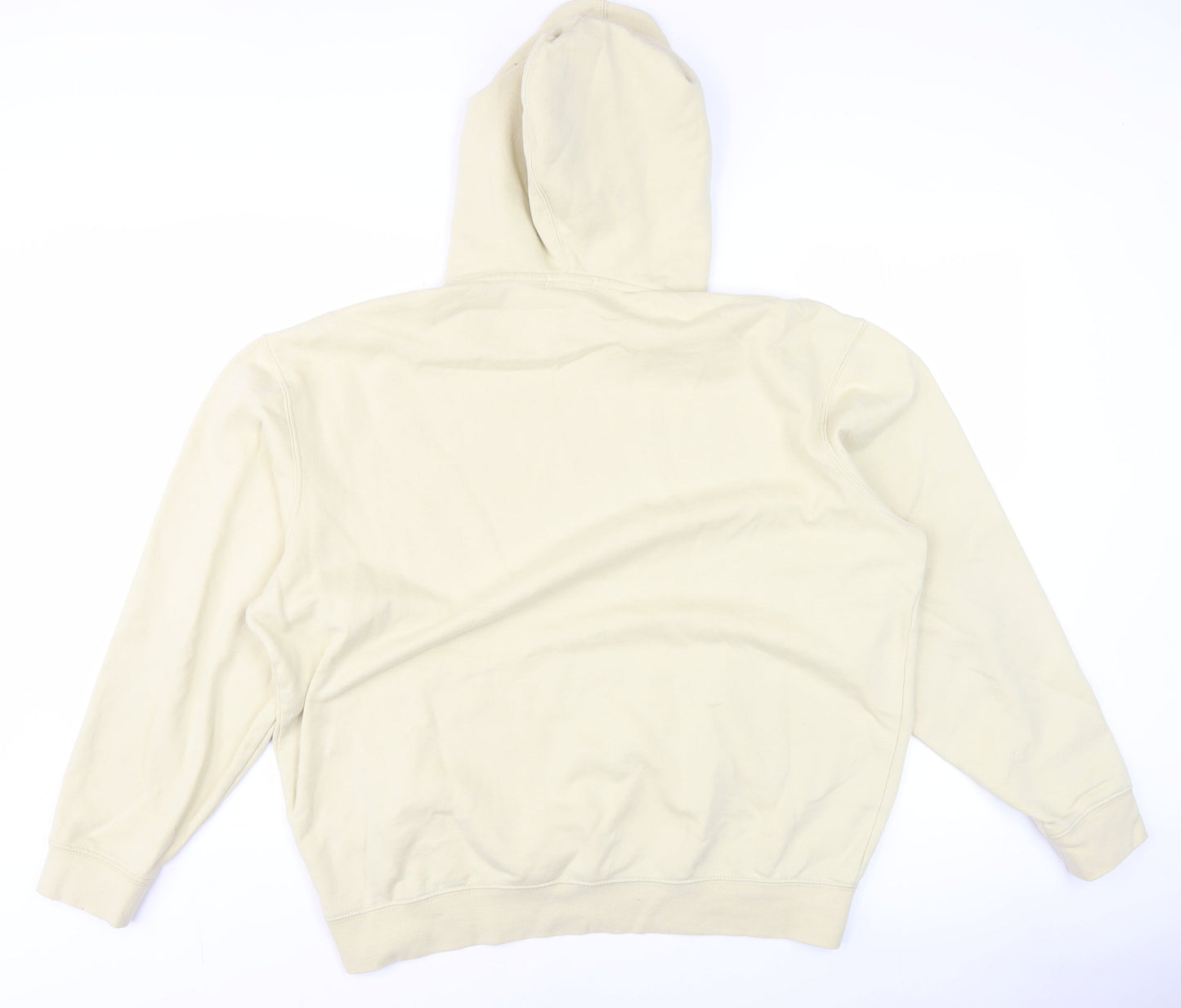 Mens UK Size XS boohooMAN Beige Pullover Hoodie