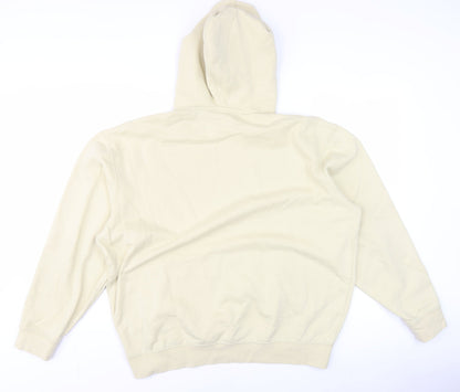 Mens UK Size XS boohooMAN Beige Pullover Hoodie