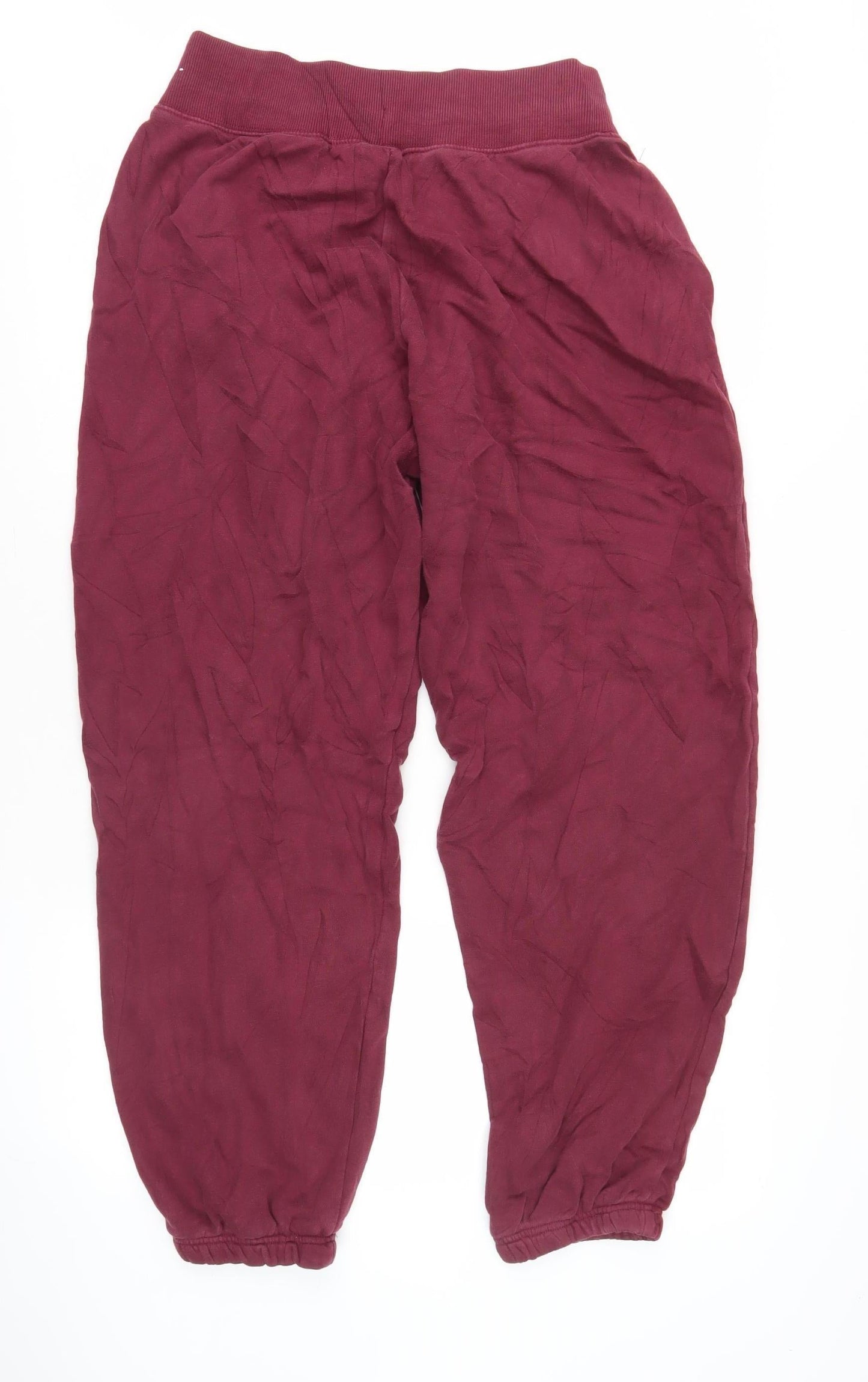 Nike Men's Red Fleece Jogger Trousers Size S Regular Fit Autumn Winter