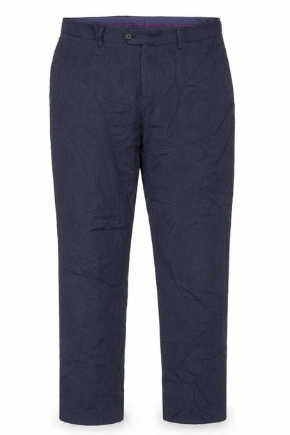 Mens UK Size 32U Charles Tyrwhitt Slim Fit Dress Pants Blue Trousers
