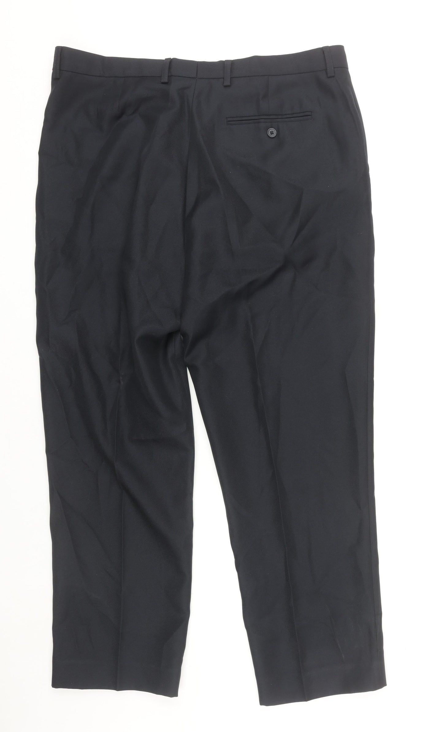 Mens UK Size 38 Chums  Dress Pants Black Trousers