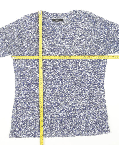Womens UK Size M Bm collection Blue Tunic Jumper