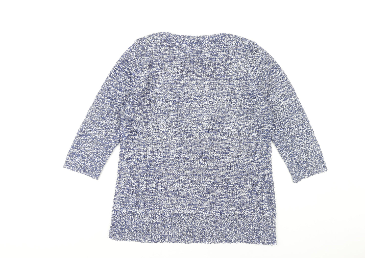 Womens UK Size M Bm collection Blue Tunic Jumper