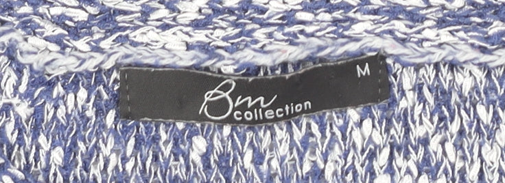 Womens UK Size M Bm collection Blue Tunic Jumper