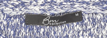 Womens UK Size M Bm collection Blue Tunic Jumper