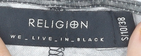 Womens UK Size 10 Religion Multicoloured Tunic Blouse