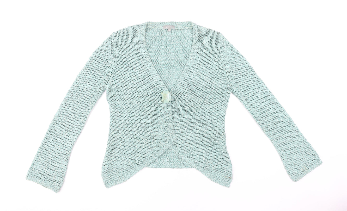 Womens UK Size M Marks and Spencer Blue Cardigan Jumper