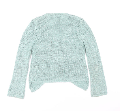 Womens UK Size M Marks and Spencer Blue Cardigan Jumper