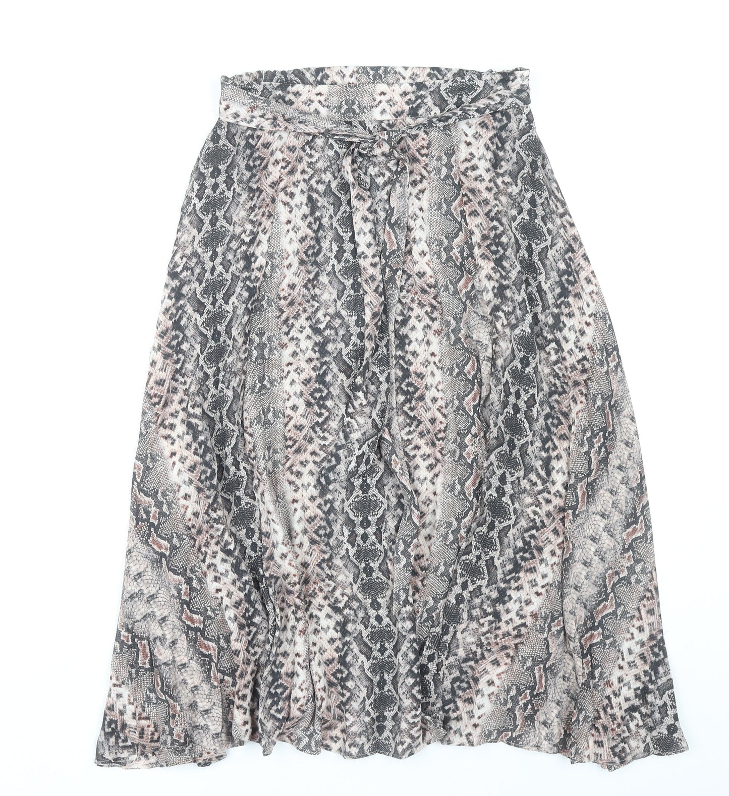 Womens UK Size 8 Topshop A-Line Chiffon Skirt