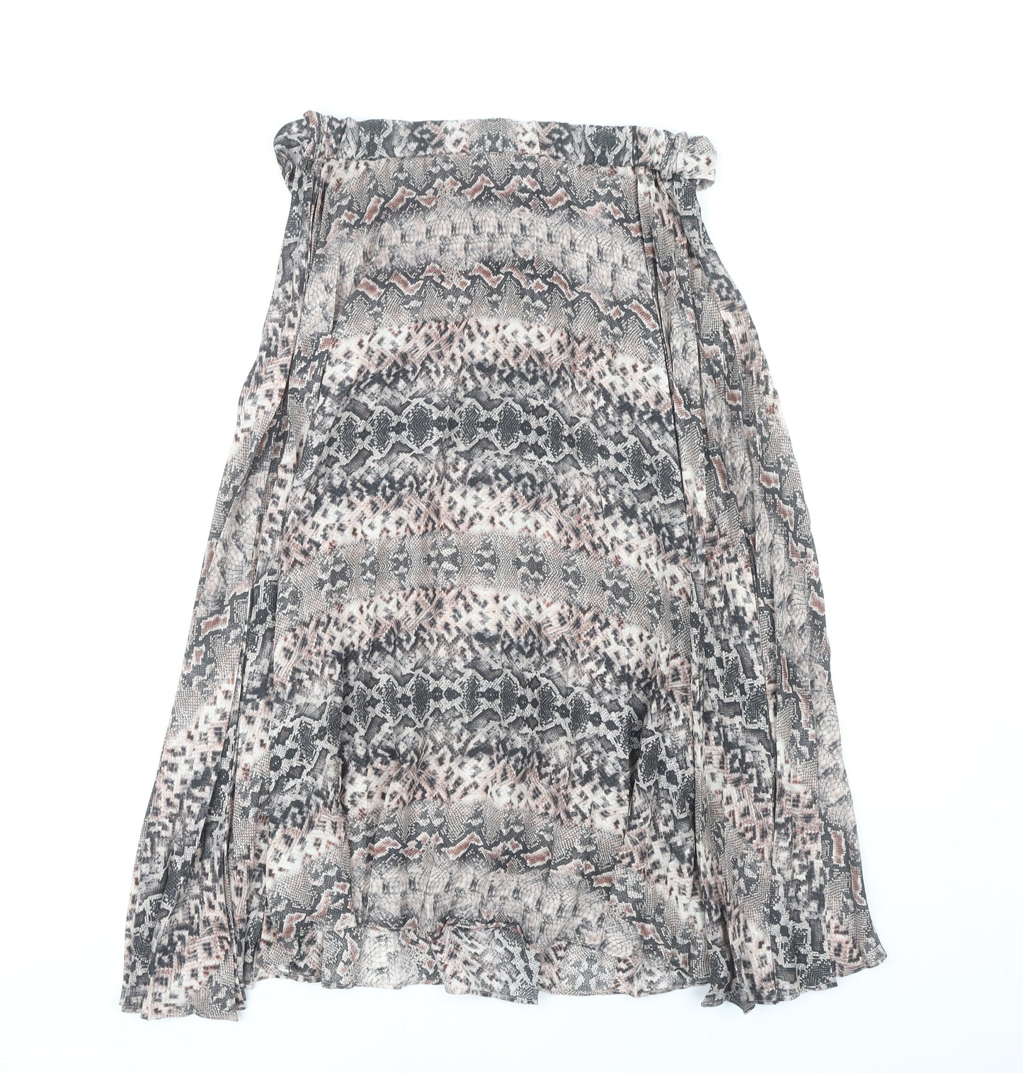 Womens UK Size 8 Topshop A-Line Chiffon Skirt