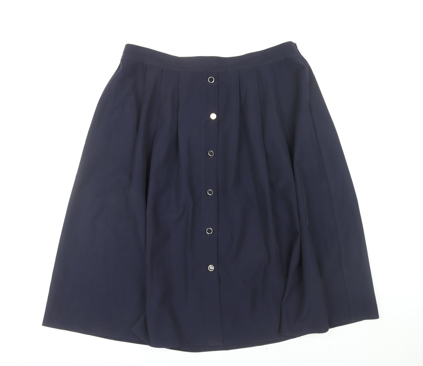 Marks and Spencer Women’s Blue Size 20 A-Line Knee Length Skirt