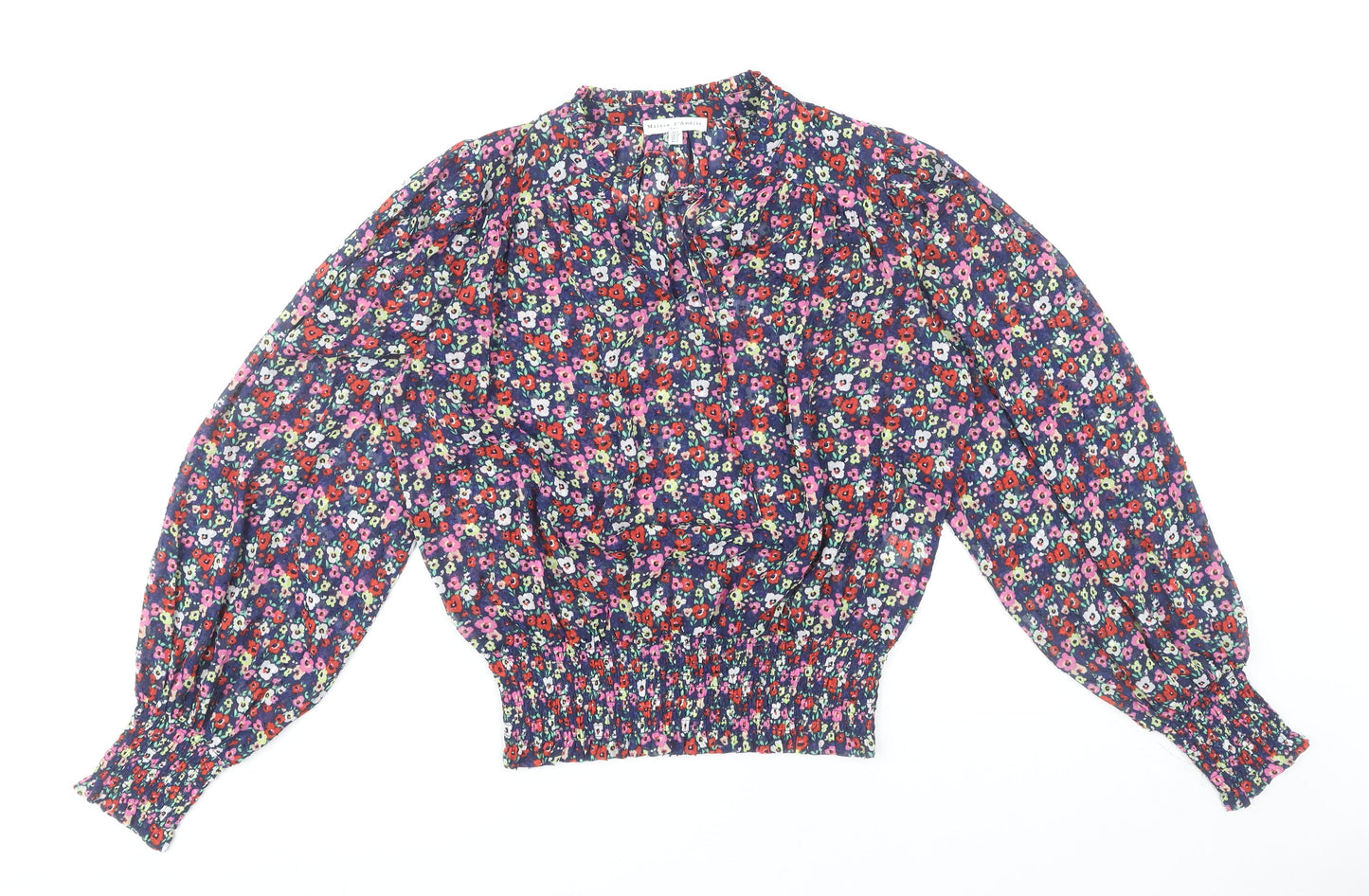 Maison d'Amélie Women’s Multicoloured Floral Tunic Blouse S