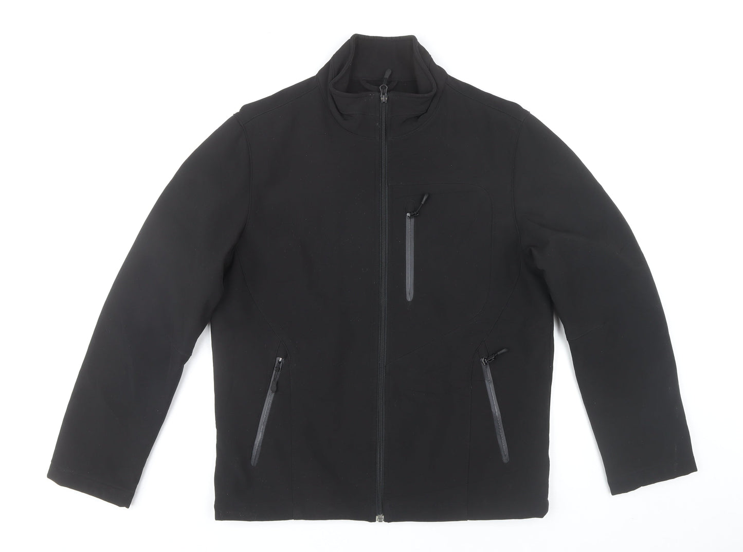 Mens UK Size S Kirkland Signature Black Soft Shell