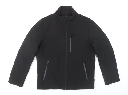 Mens UK Size S Kirkland Signature Black Soft Shell
