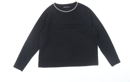 Womens UK Size 14 Marks and Spencer Black Pullover Jumper