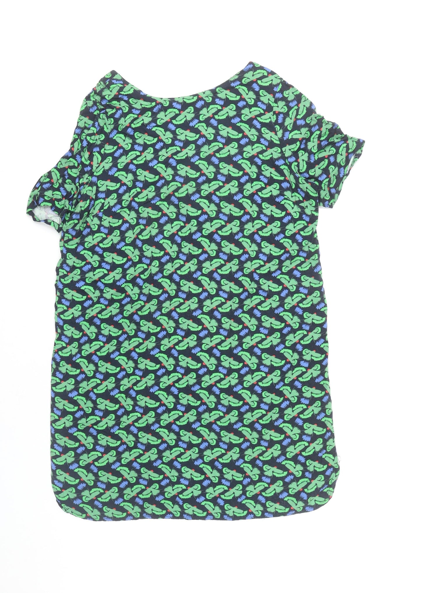 La Redoute Women’s Multicoloured Floral Shift Dress Size 8 Viscose