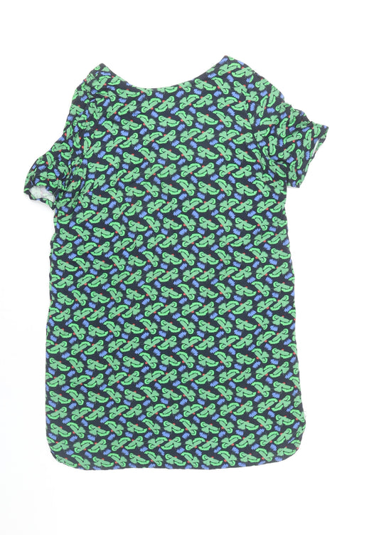 La Redoute Women’s Multicoloured Floral Shift Dress Size 8 Viscose