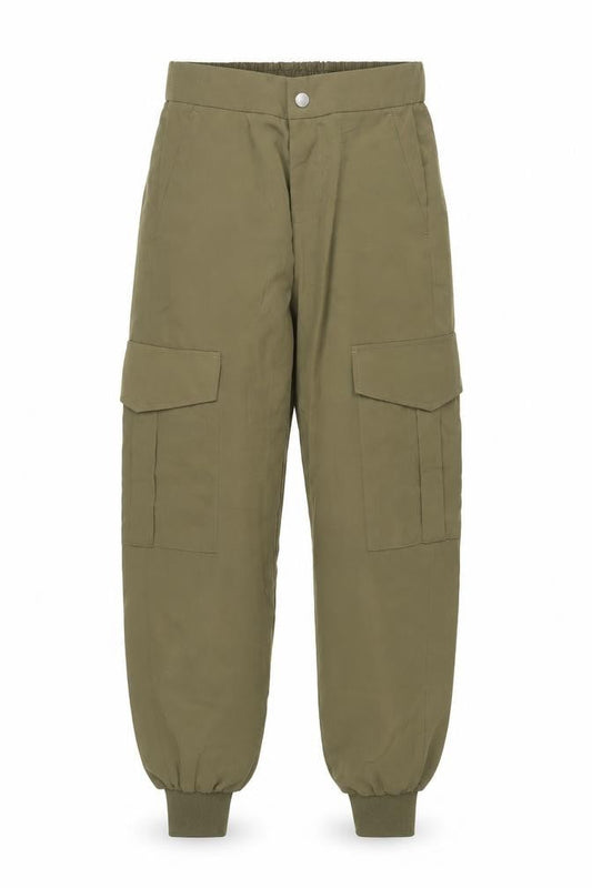 Womens UK Size XS Zara Regular Fit Cargo Green Trousers