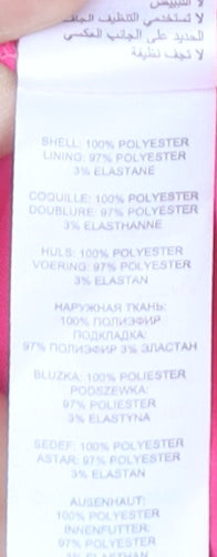 Little Mistress Women's Pink Lace Fit & Flare Dress Size 12