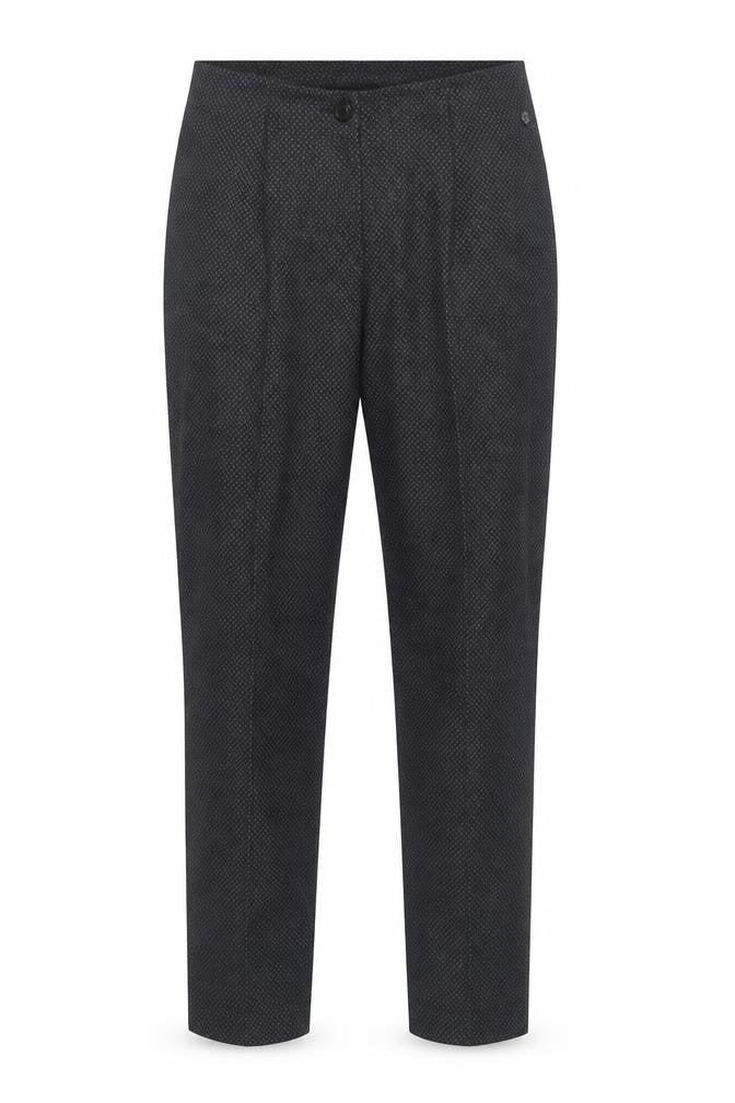 Womens UK Size 8 Atelier Gardeur Slim Fit Business Casual Black Trousers