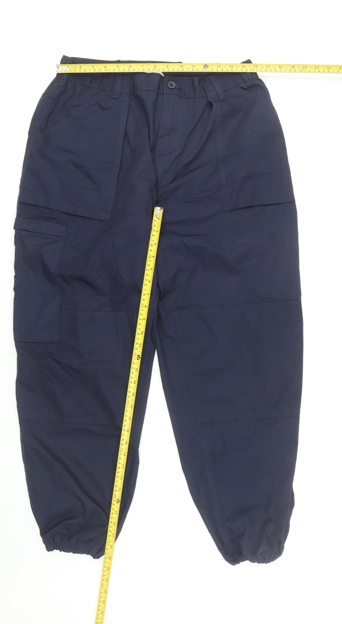 Regatta Professional Men's Blue Cargo Work Trousers 44W 31L Polyester Cotton