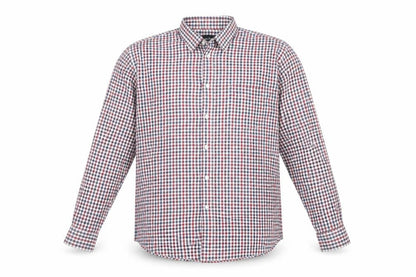 James Pringle Men's Multicoloured Check Long Sleeve Button-Up Shirt XL