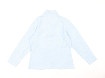 Regatta Women’s Blue Size 12 1/4 Zip Fleece Sweatshirt Outdoor Hiking