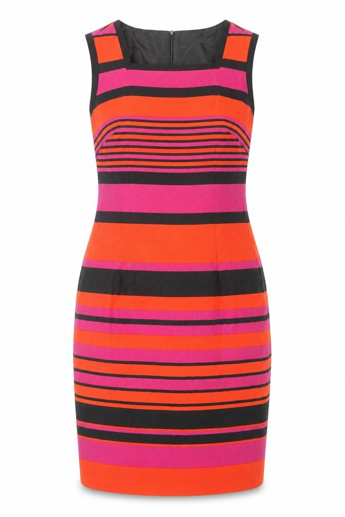 Marks and Spencer Women's Multicoloured Size 10 Sheath Dress