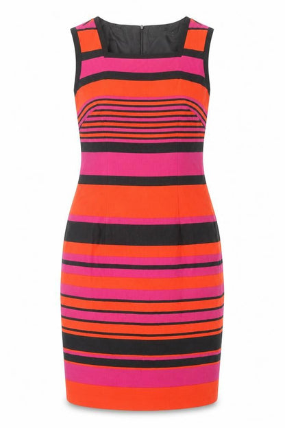 Marks and Spencer Women's Multicoloured Size 10 Sheath Dress