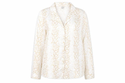 Womens UK Size 14 ASOS Beige Basic Button-Up
