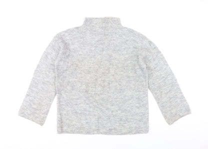 Womens UK Size 8 NEXT Grey Pullover Jumper