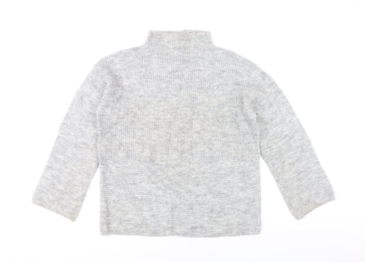 Womens UK Size 8 NEXT Grey Pullover Jumper