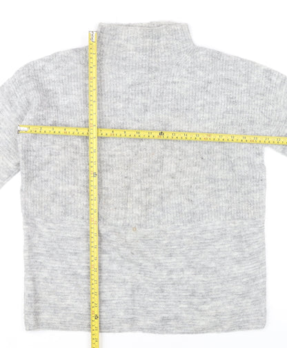 Womens UK Size 8 NEXT Grey Pullover Jumper