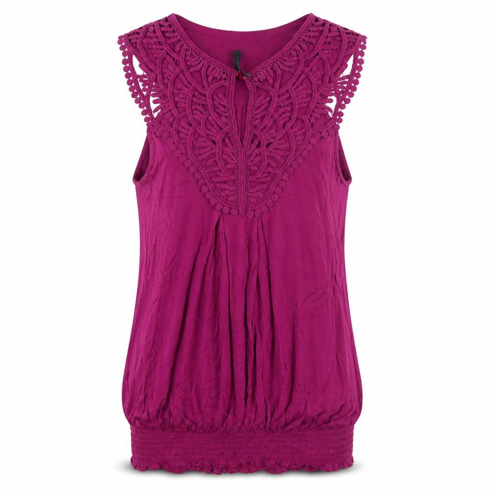 Womens UK Size 10-12 E-vie Pink Camisole Tank