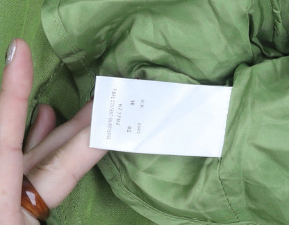 Womens UK Size 16 Alex & Co. Regular Green Blazer