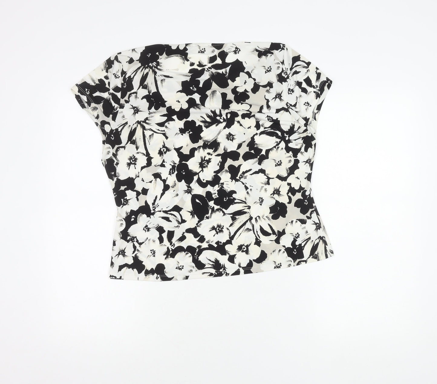 Precis Petite Women’s Multicoloured Floral Cowl Neck Blouse M