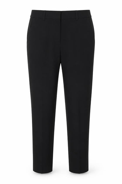 Womens UK Size 8 Peacocks   Black Trousers