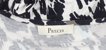 Precis Women’s Multicoloured Leopard Print Sheath Dress Size 14