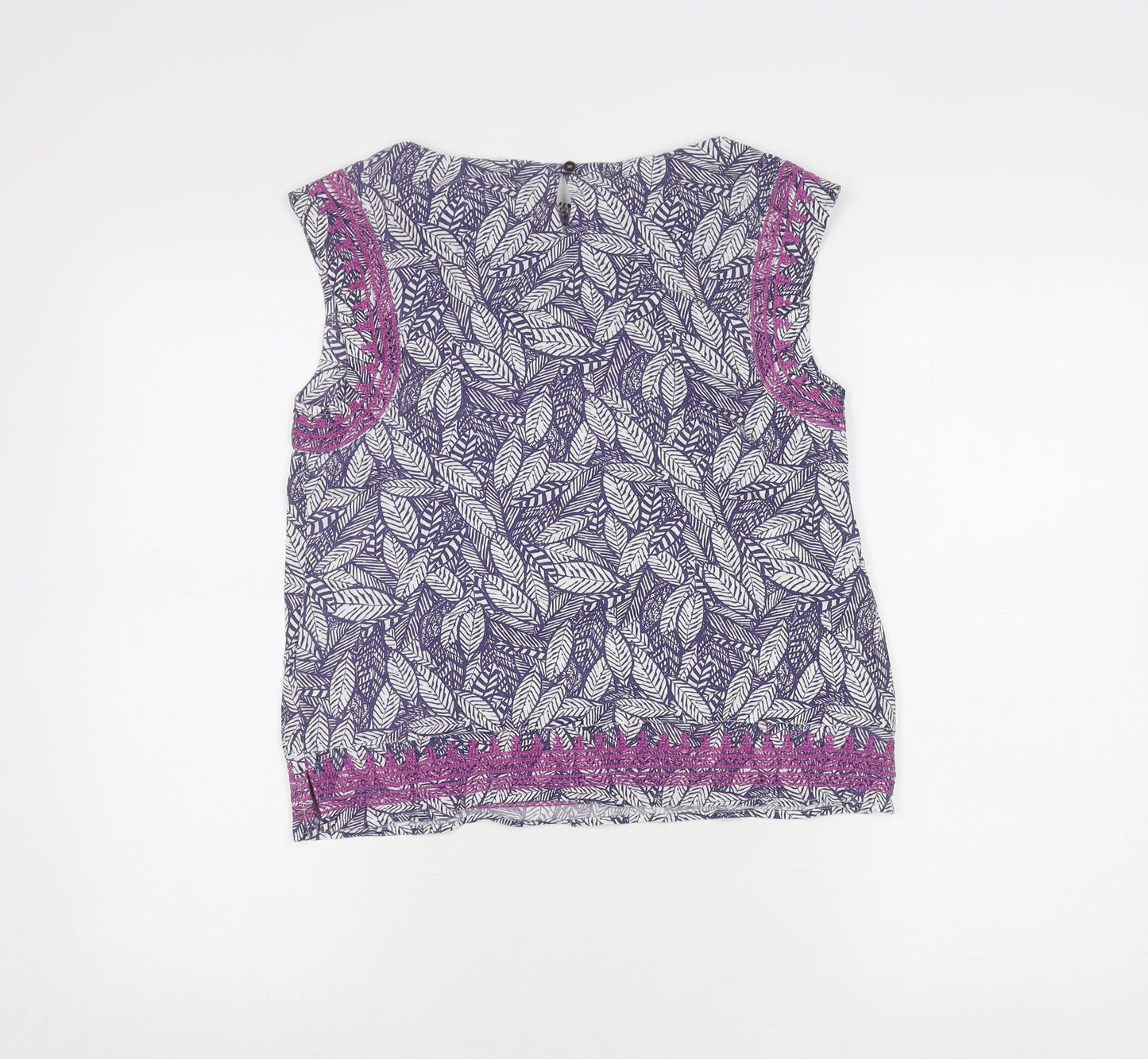Womens UK Size 8 White Stuff Multicoloured Basic Blouse