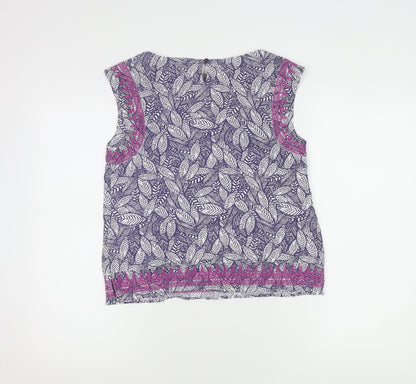 Womens UK Size 8 White Stuff Multicoloured Basic Blouse