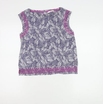 Womens UK Size 8 White Stuff Multicoloured Basic Blouse