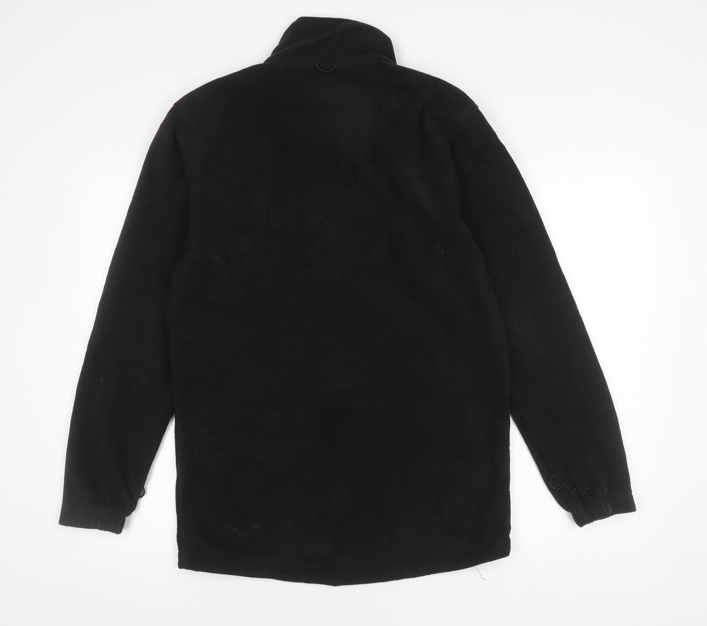 Mens UK Size S Trojan Black Basic Jacket
