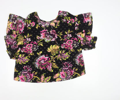 Womens UK Size 18 Marks and Spencer Multicoloured Basic Blouse