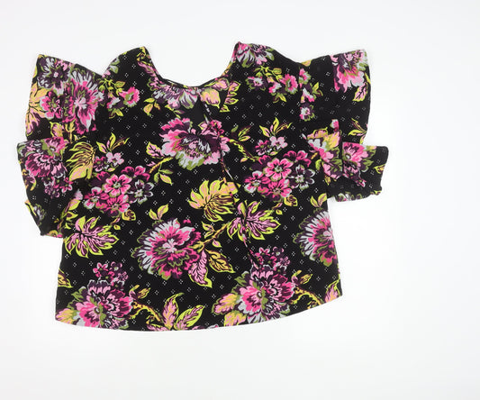 Womens UK Size 18 Marks and Spencer Multicoloured Basic Blouse