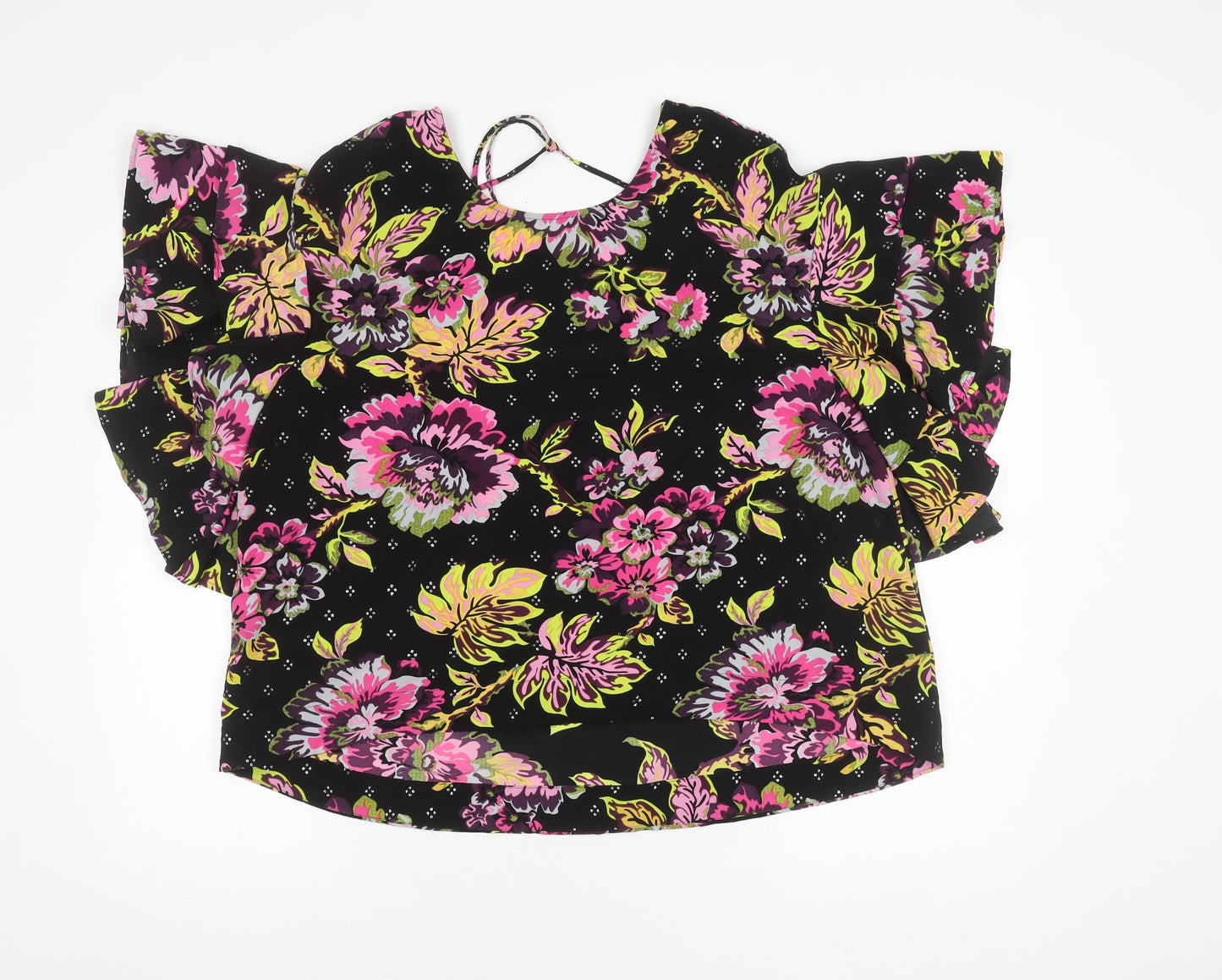Womens UK Size 18 Marks and Spencer Multicoloured Basic Blouse