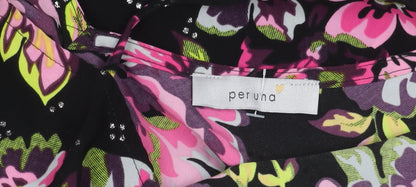 Womens UK Size 18 Marks and Spencer Multicoloured Basic Blouse